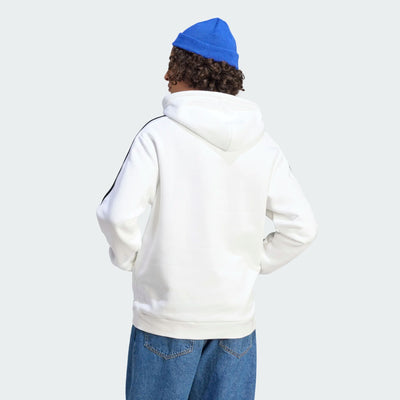 FELPA ESSENTIALS FLEECE 3-STRIPES ADIDAS UOMO