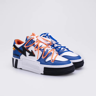 SNEAKERS CR03 STRONG 300 V.13  BIANCO/BLU UNISEX