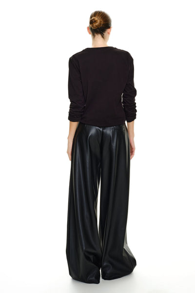 MAGLIA 8157 NERO LUMINA DONNA