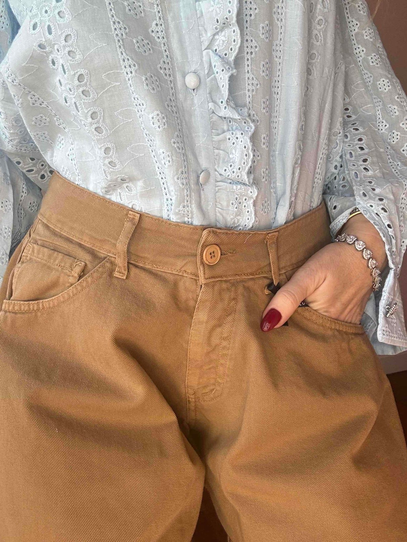 BERMUDA CAMEL LUMINA DONNA
