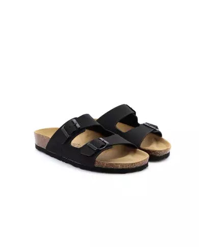 SANDALI STARTEK NERO GOLDSTAR DONNA