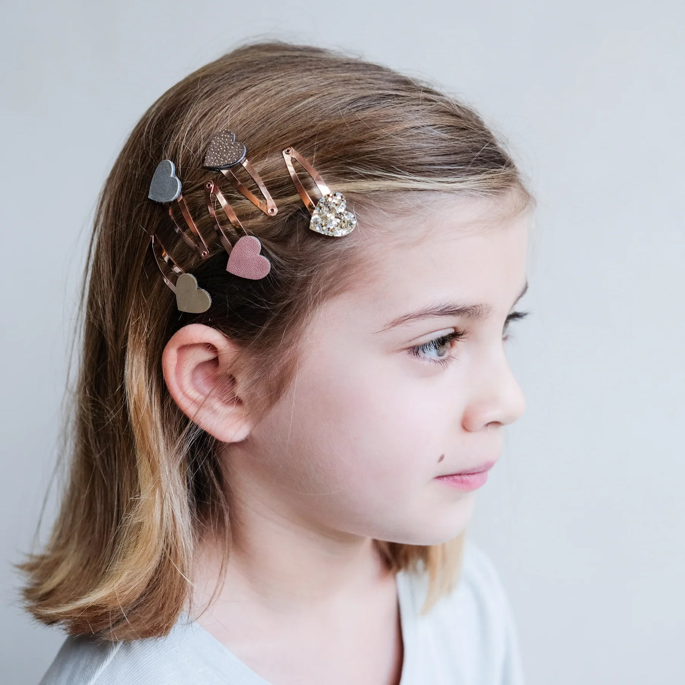 CLIP PER CAPELLI HEART MINI CLIPS MIMI  & LULA BAMBINA