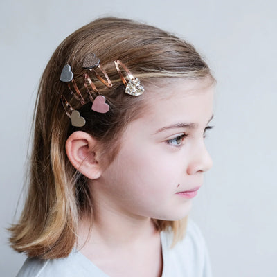 CLIP PER CAPELLI HEART MINI CLIPS MIMI  & LULA BAMBINA