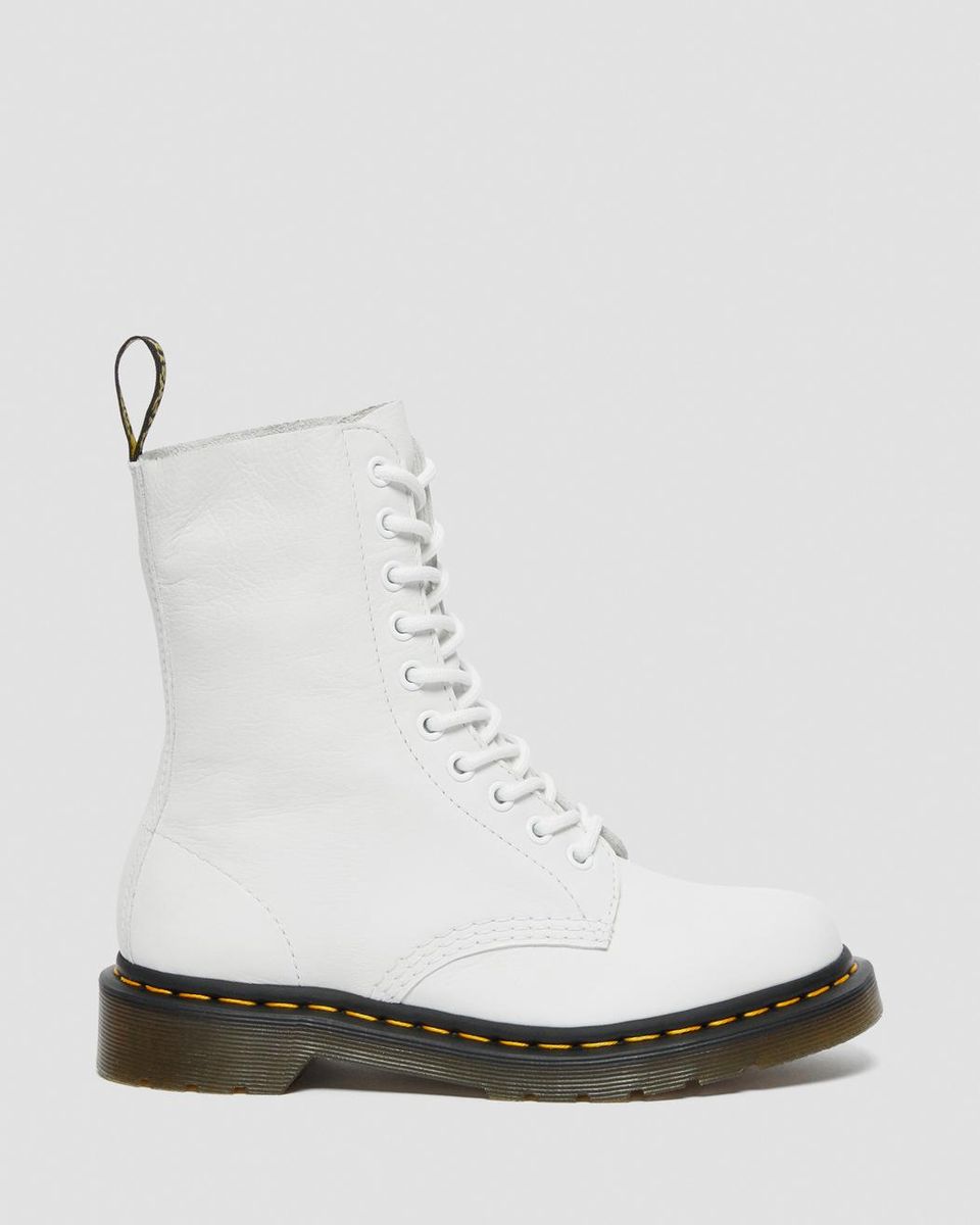 STIVALETTI 1490 OPTICAL WHITE DR.MARTENS DONNA