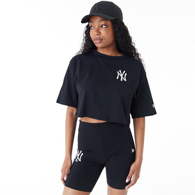 T-SHIRT NEW YORK YANKEES MLB LIFESTYLE NERA NEW ERA DONNA