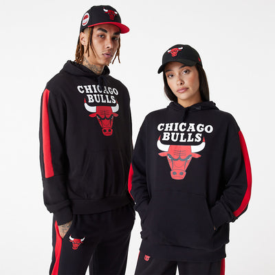 FELPA CHICAGO BULLS NBA COLOUR BLOCK NERA NEW ERA UNISEX