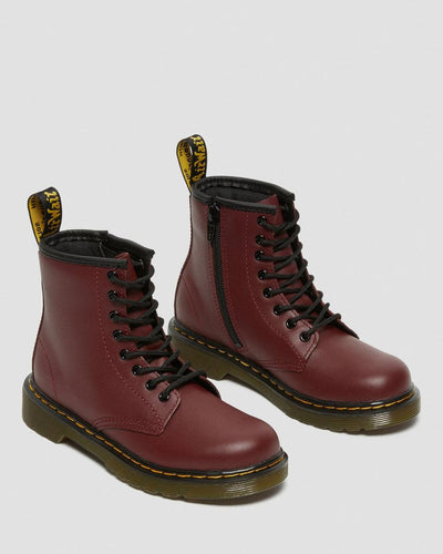 ANFIBI 1460 CHERRY RED SOFTY T DR. MARTENS UNISEX BAMBINI