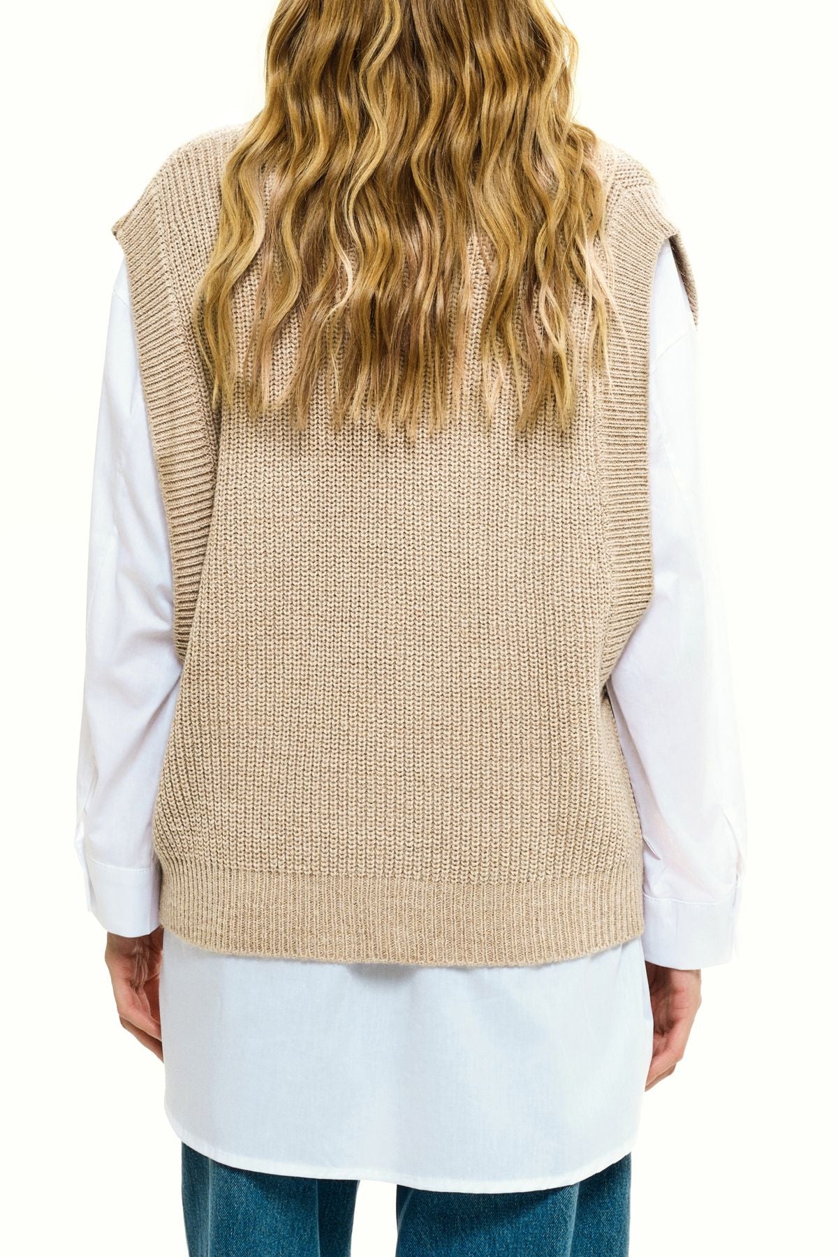 GILET 22138 BEIGE LUMINA DONNA
