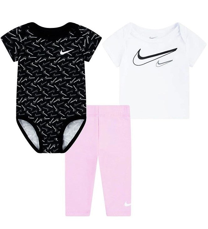 COMPLETO SWOOSH LOGO 3PC NIKE BAMBINA