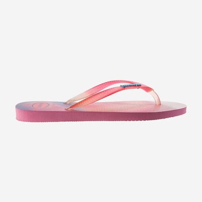 INFRADITO SLIM METALLIC RAINBOW PINK LEMONADE HAVAIANAS DONNA