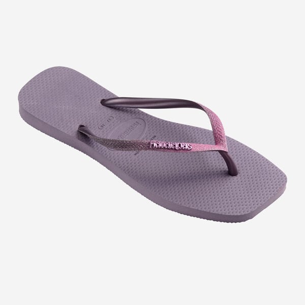 INFRADITO SQUARE GLITTER MALVE HAVAIANAS DONNA