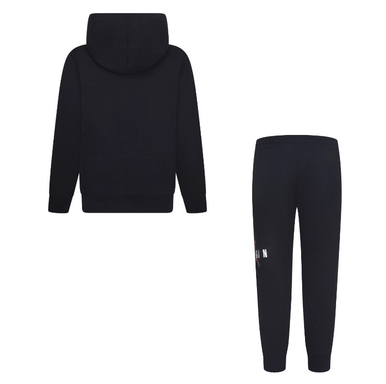 TUTA JDN SUSTAINABLE PULLOVER HOODIE SET NIKE JORDAN BAMBINO