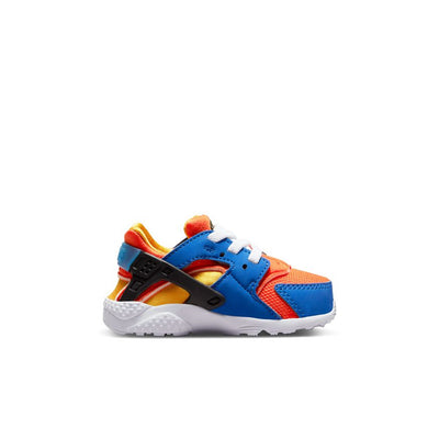 SNEAKERS NIKE HUARACE RUN IN TESSUTO CON INSERTI IN PELLE CON LACCI BAMBINO