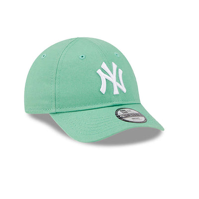 CAPPELLO 9FORTY REGOLABILE NEW YORK YANKEES LEAGUE ESSENTIAL INFANT VERDE NEW ERA BAMBINO