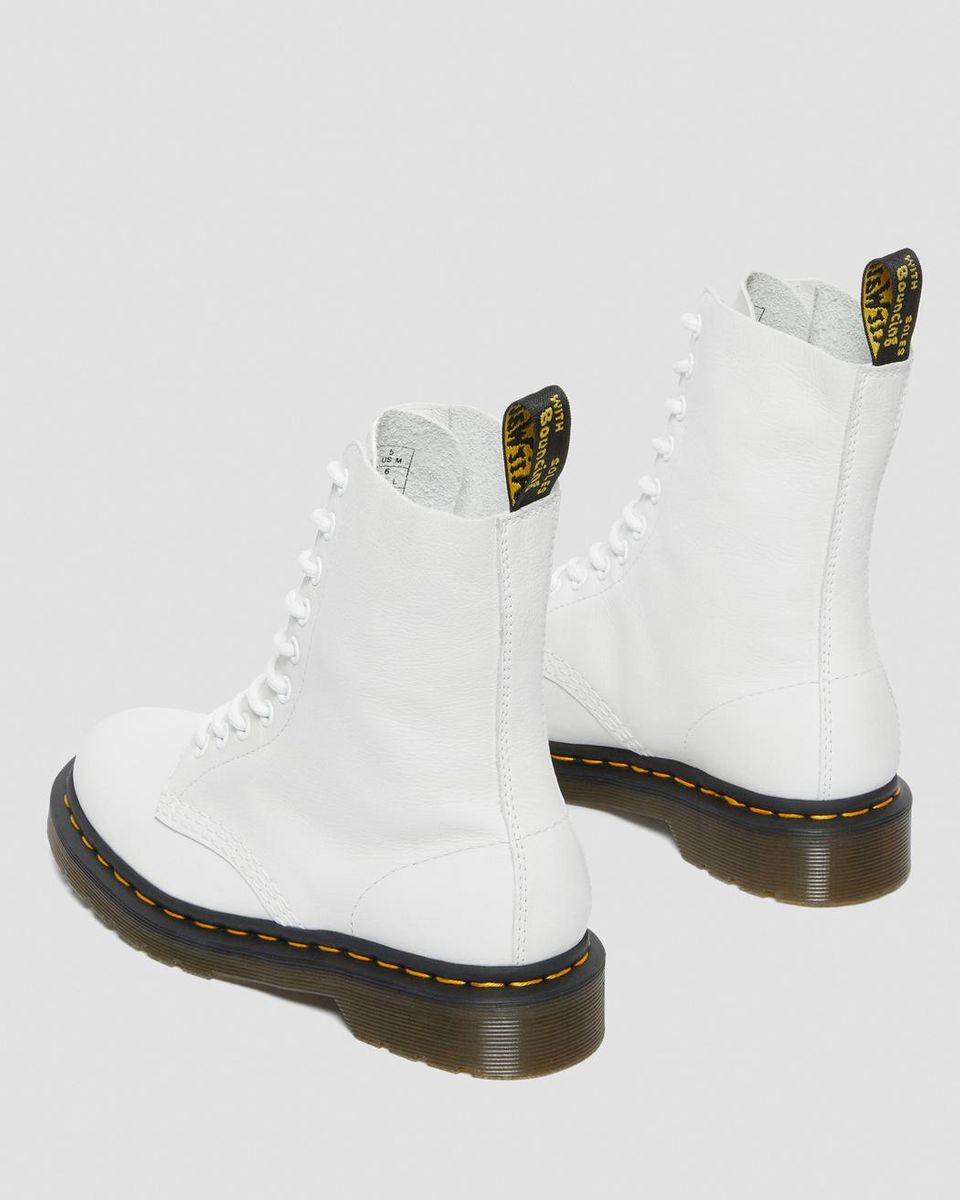 STIVALETTI 1490 OPTICAL WHITE DR.MARTENS DONNA