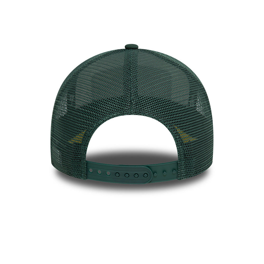 CAPPELLO TRUCKER NEW ERA PATCH VERDE UOMO