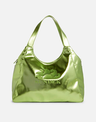 BORSA SHOPPER LAMINATA CON LOGO SUNDEK