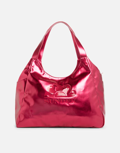 BORSA SHOPPER LAMINATA CON LOGO SUNDEK