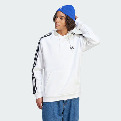 FELPA ESSENTIALS FLEECE 3-STRIPES ADIDAS UOMO