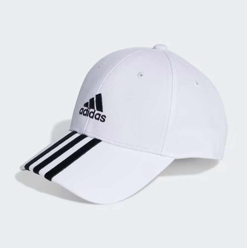 CAPPELLO DA BASEBALL 3-STRIPES COTTON TWILL ADIDAS UNISEX