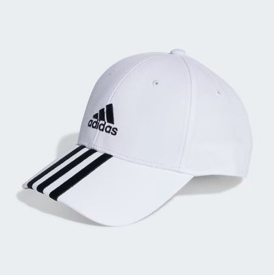 CAPPELLO DA BASEBALL 3-STRIPES COTTON TWILL ADIDAS UNISEX