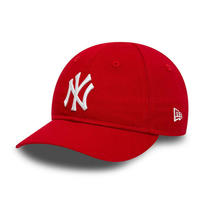 CAPPELLO 9FORTY NEW YORK YANKEES LEAGUE ESSENTIAL INFANT ROSSO NEW ERA BAMBINO