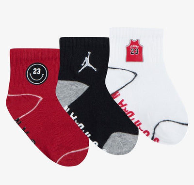 SET CALZINI JHN ICON PATCHES 3PK NIKE JORDAN BAMBINO