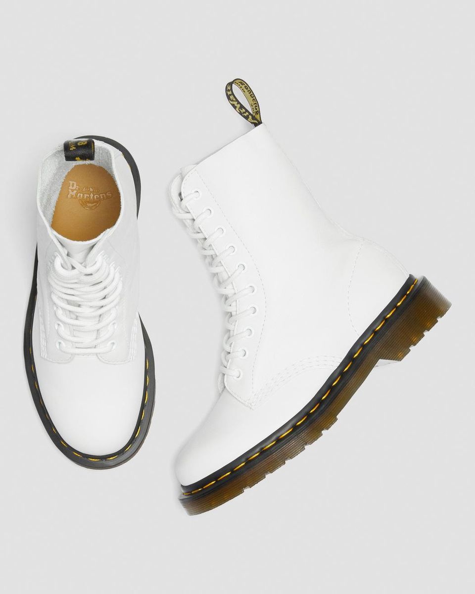 STIVALETTI 1490 OPTICAL WHITE DR.MARTENS DONNA